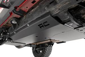 Rough Country - Skid Plate Combo 3.6L Engine T-Case Gas Jeep Wrangler Unlimited (18-19) Rough Country - Image 2