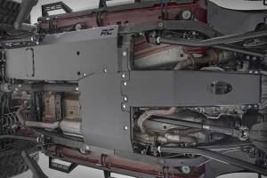 Skid Plate Combo 3.6L Engine T-Case Jeep Wrangler Unlimited (18-19) Rough Country