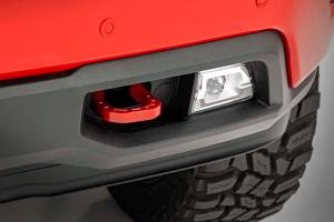 Rough Country - Tow Hooks Forged Red Chevy Silverado 1500 2WD/4WD (2019-2022) Rough Country - Image 5