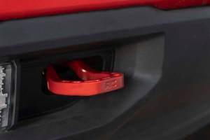 Rough Country - Tow Hooks Forged Red Chevy Silverado 1500 2WD/4WD (2019-2022) Rough Country - Image 6