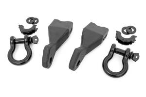 Tow Hook Brackets D-Ring Combo Chevy Silverado 1500 2WD/4WD (2019-2022) Rough Country