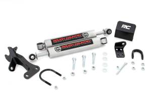 Rough Country - N3 Steering Stabilizer Dual 4 Inch Lift Jeep Grand Cherokee WJ (99-04) Rough Country - Image 2