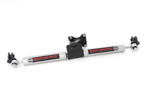 N3 Steering Stabilizer Dual 2-8 Inch Lift Jeep Wrangler JK/Wrangler Unlimited (07-18) Rough Country