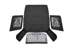 Soft Top Replacement Black 2 Door Jeep Wrangler JK 4WD (2007-2009) Rough Country