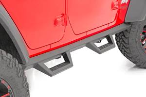 Rough Country - Contoured Drop Steps 4 Door Jeep Wrangler JL (21-25)/Wrangler Unlimited (18-26) Rough Country - Image 2