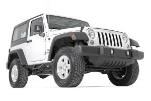 Rough Country - Contoured Drop Steps 2 Door Jeep Wrangler JK 4WD (2007-2018) Rough Country - Image 4