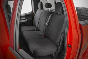 Rough Country - Seat Covers FR Bucket and RR Bench Ford F-150/Lightning/F-250/F-350 (15-25) Rough Country - Image 3