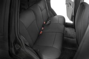 Rough Country - Seat Covers Detachable Headrest FR & RR Jeep Cherokee XJ 2WD/4WD (97-01) Rough Country - Image 3