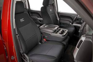 Rough Country - Seat Covers FR 40/20/40 Silverado/Sierra 1500 2WD/4WD (14-18 & Classic) Rough Country - Image 3