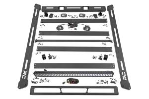 Roof Rack Black Series Lights Jeep Wrangler JL (18-26)/Wrangler Unlimited (18-26) Rough Country
