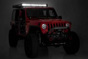 Rough Country - Roof Rack Black Series Lights Jeep Wrangler JL (18-26)/Wrangler Unlimited (18-26) Rough Country - Image 6