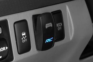 Rough Country - Rocker Switch 2x1 with Logo Blue Back Light Rough Country - Image 3