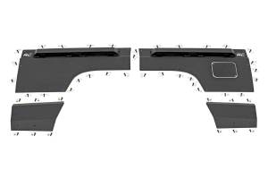 Fender & Quarter Panel Armor Rear Combo Jeep Cherokee XJ 2WD/4WD (97-01) Rough Country