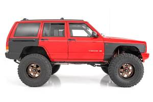 Rough Country - Fender & Quarter Panel Armor Rear Combo Jeep Cherokee XJ 2WD/4WD (97-01) Rough Country - Image 5