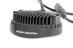 Rough Country - 4 Inch Chrome Series LED Light Round Pair Rough Country - Image 2
