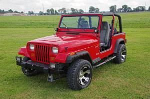 Rough Country - LED Light Mount Lower Windshield Pod Pair Jeep Wrangler YJ 4WD (87-95) Rough Country - Image 4