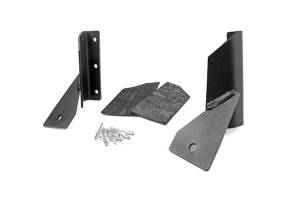 Rough Country - LED Light Mount Lower A-Pillar Pod Pair Jeep Cherokee XJ 2WD/4WD (84-01) Rough Country - Image 2