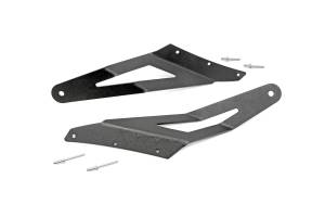 Rough Country - LED Light Mount Upper Windshield 54 Inch Curved Ram 1500 2WD/4WD (02-08) Rough Country - Image 2