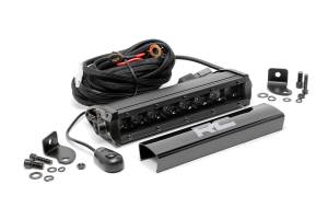 8 Inch Black Series LED Light Bar Single Row Rough Country