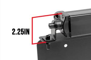 Rough Country - LED Light Kit License Plate Mount 8 Inch Single Row Black Series Rough Country - Image 6