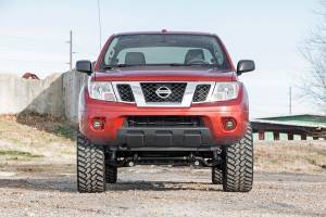 Rough Country - LED Light Kit Fog Mount 2 Inch Black Pair Spot Nissan Frontier (05-20) Rough Country - Image 4