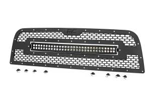 Rough Country - Mesh Grille 30 Inch Dual Row LED Black Ram 2500/3500 2WD/4WD (2013-2018) Rough Country - Image 2