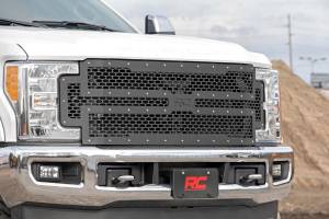 Rough Country - Mesh Grille Ford F-250/F-350 Super Duty 2WD/4WD (2017-2019) Rough Country - Image 4