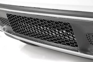 Rough Country - LED Light Kit Bumper Mount 20 Inch Chrome Dual Row Amber DRL Jeep Grand Cherokee WK2 (11-20) Rough Country - Image 4
