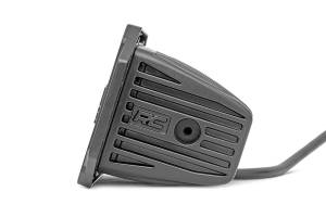 Rough Country - 2 Inch Black Series LED Light Pods Spot Square Amber DRL Rough Country - Image 4