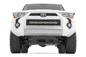 Rough Country - LED Light Kit Bumper Mount 30 Inch Black Dual Row White DRL Toyota 4Runner (14-20) Rough Country - Image 3