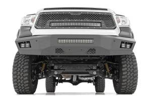 Rough Country - Mesh Grille 30 Inch Dual Row LED Black Amber DRL Toyota Tundra (14-17) Rough Country - Image 3
