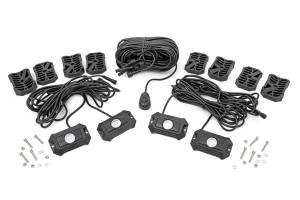 LED Rock Light Kit 4 Piece Set Rough Country