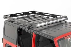 Rough Country - Roof Rack Black Series Lights Jeep Wrangler JK/Wrangler Unlimited (07-18) Rough Country - Image 2