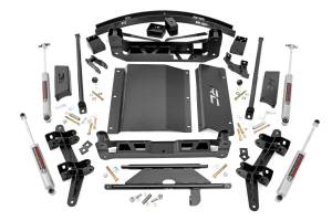 Rough Country - 6 Inch Lift Kit Silverado/Sierra 1500 Truck & SUV 4WD (1988-1999) Rough Country - Image 3