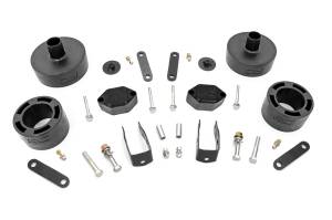 2.5 Inch Lift Kit Spacers Jeep Wrangler JK/Wrangler Unlimited (2007-2018) Rough Country