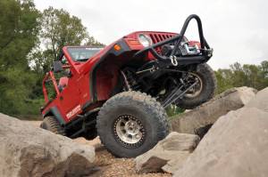 Rough Country - 6 Inch Lift Kit Long Arm Jeep Wrangler TJ 4WD (1997-2006) Rough Country - Image 2