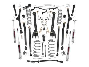 4 Inch Lift Kit Long Arm Jeep Wrangler TJ 4WD (1997-2006) Rough Country