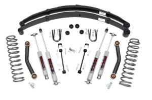 4.5 Inch Lift Kit RR springs Jeep Cherokee XJ 2WD/4WD (1984-2001) Rough Country