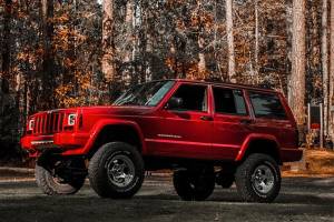 Rough Country - 4.5 Inch Lift Kit RR springs Jeep Cherokee XJ 2WD/4WD (1984-2001) Rough Country - Image 5