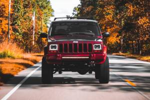 Rough Country - 4.5 Inch Lift Kit RR springs Jeep Cherokee XJ 2WD/4WD (1984-2001) Rough Country - Image 6