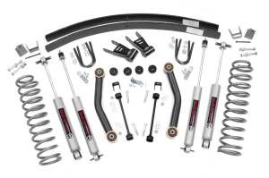 Rough Country - 4.5 Inch Lift Kit Rear AAL Jeep Cherokee XJ 2WD/4WD (1984-2001) Rough Country - Image 2