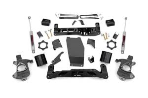5 Inch Lift Kit Cast Steel Silverado/Sierra 1500 4WD (14-18 & Classic) Rough Country