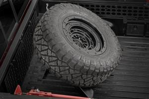 Rough Country - Bed Mount Spare Tire Carrier Universal (5x5.5 6x5.5 6x135 & 5x5.0 Bolt Patterns) Rough Country - Image 3