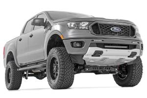 Rough Country - 6 Inch Lift Kit Aluminum Knuckles Ford Ranger 4WD (2019-2023) Rough Country - Image 2