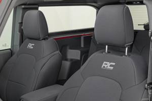 Rough Country - Seat Covers Bucket Seats FR & RR Ford Bronco (2 Door) 4WD (2021-2025) Rough Country - Image 3