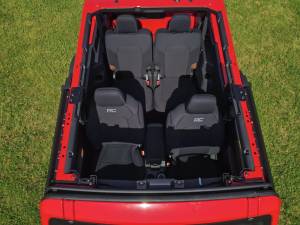 Rough Country - Seat Covers Bucket Seats FR & RR Ford Bronco (2 Door) 4WD (2021-2025) Rough Country - Image 5