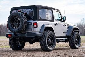 Rough Country - 3.5 Inch Jeep Suspension Lift Kit Vertex Reservoir Stage 2 Coils & Control Arm Drop 18-20 Wrangler JL Rubicon-2 Door Rough Country - Image 3