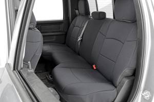 Rough Country - Seat Covers FR & RR 60/40 Rear Seat Ram 2500 2WD/4WD (2019-2026) Rough Country - Image 3