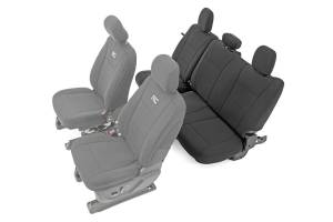 Seat Covers Rear Bench Seat Ford F-150/Lightning/F-250/F-350 (2015-2025) Rough Country
