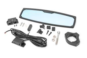 Rough Country - UTV Aluminum Rear View Mirror Dome Light 12 Inch 1.75-2 Inch Mount Rough Country - Image 4